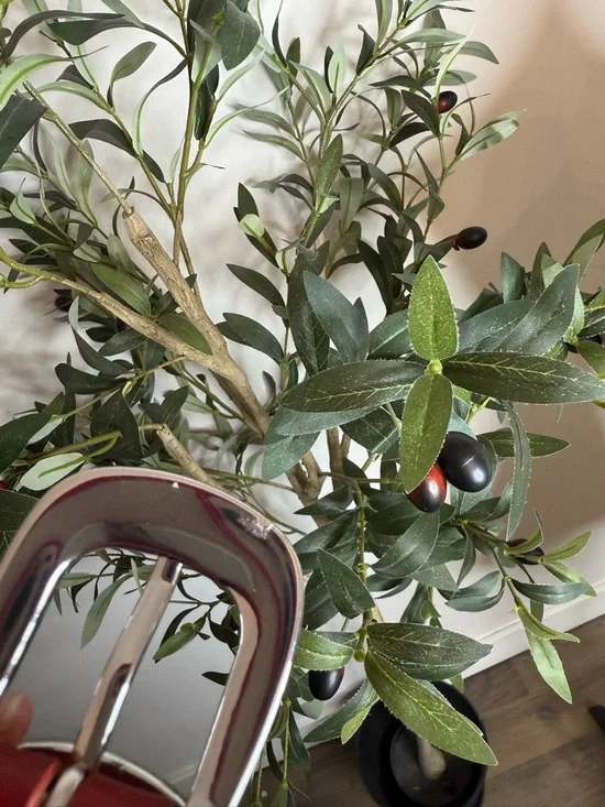 Madewell Red Studded Leather Belt - Picture 5 of 7